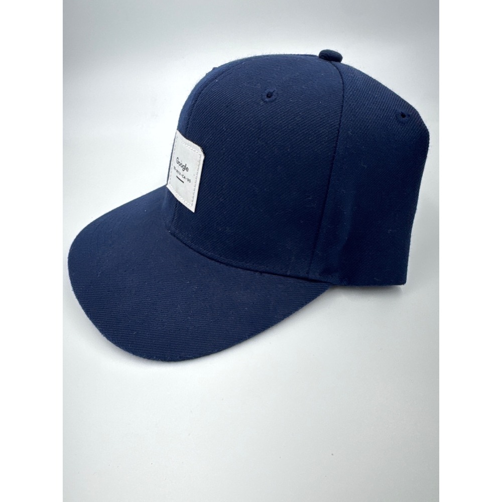 Google 1998 Mountain View CA 98-MTV-CA-US Navy Blue Snapback Hat Tech Swag - Picture 4 of 6